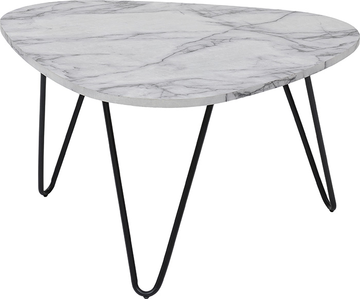 Trieste Coffee Table With Marble Effect